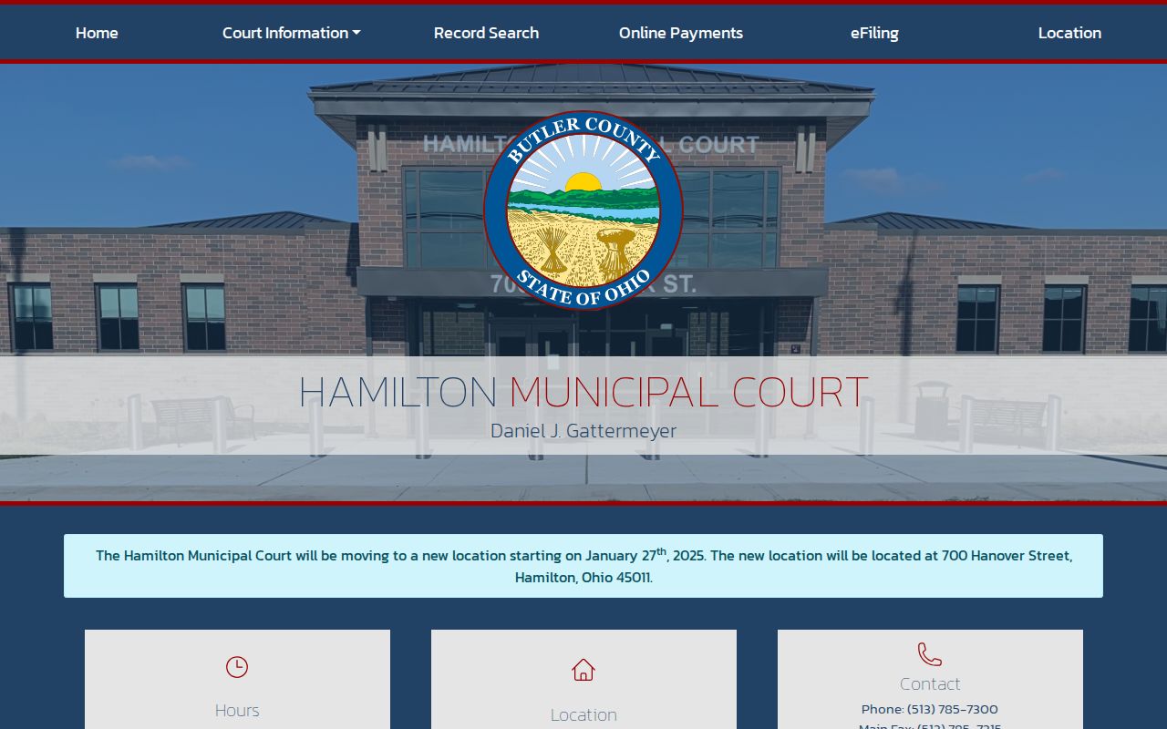 Hamilton Municipal Court record search for Hamilton booking case follow-up